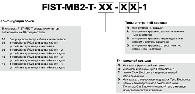 FIST-MB2-T информация для заказа