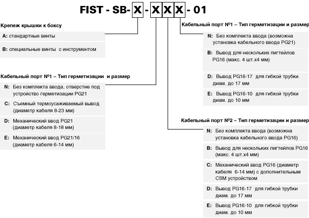 FIST-SB информация для заказа